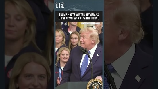 Trump Honours Team USA Winter Olympians And Paralympians At White House Celebration