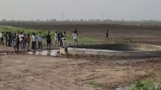 The unusual phenomenon from Virparda village has sparked widespread curiosity online