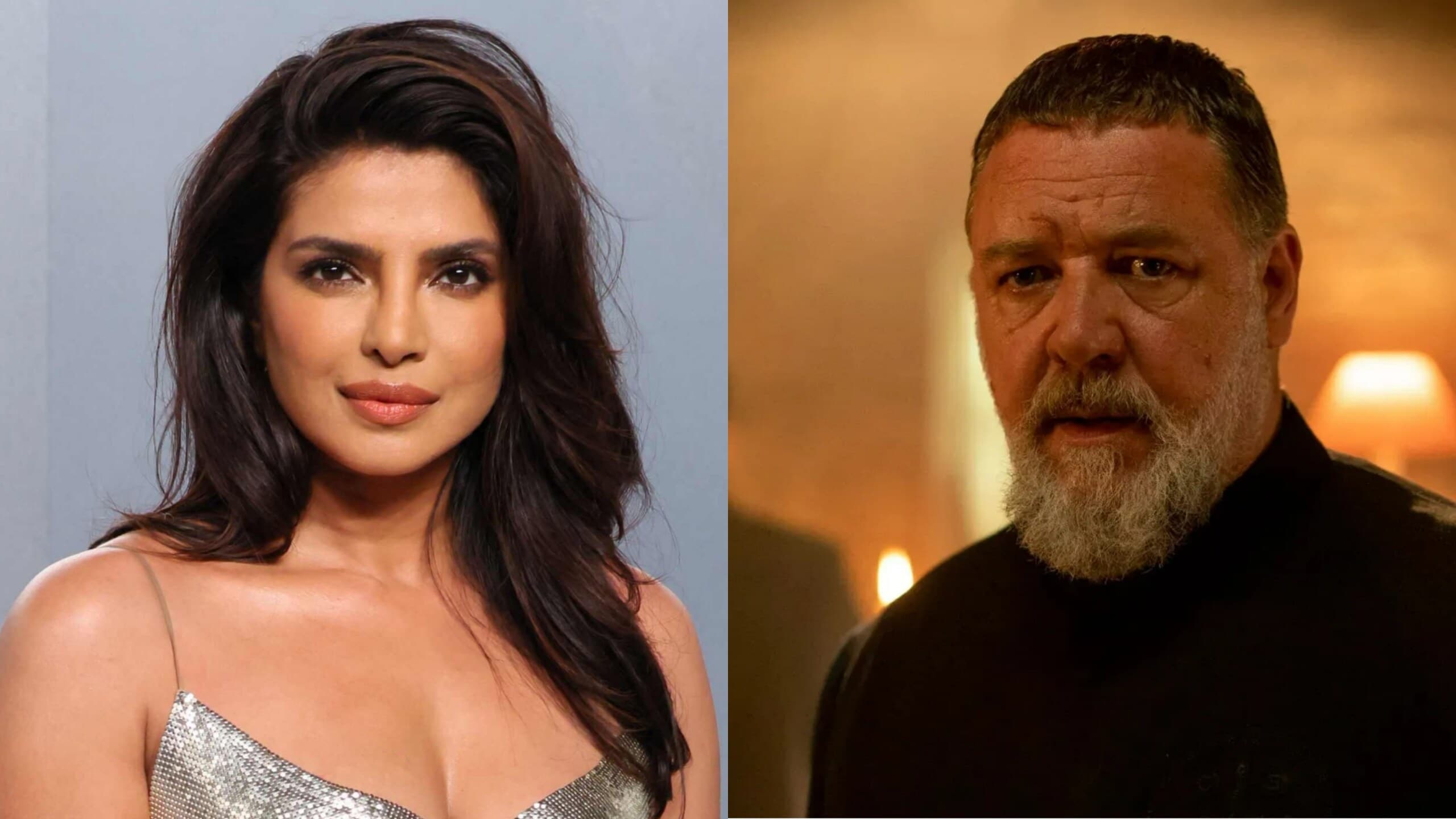 Priyanka Chopra teams up with Oscar winner Russell Crowe for sci-fi action  thriller Bluefly; Nick Jonas cheers her on | Hollywood