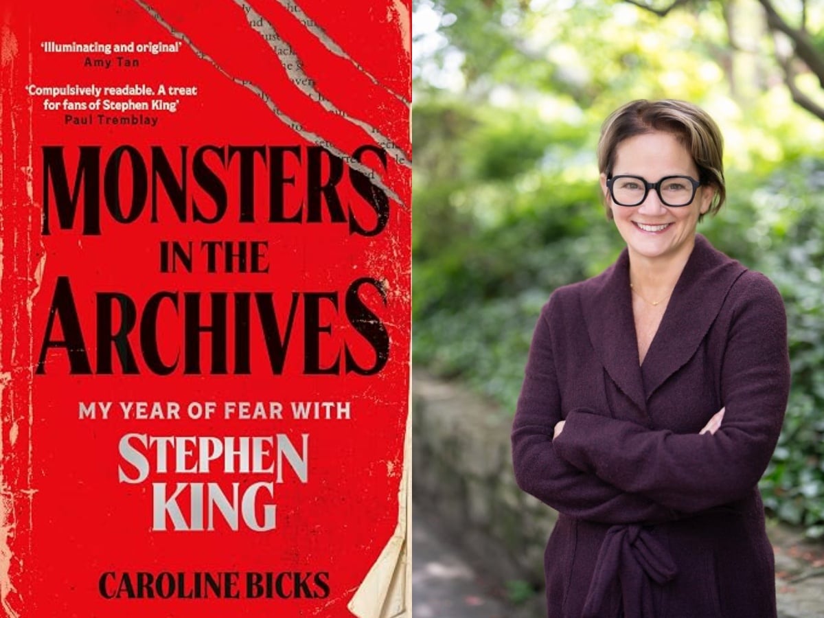 ‘I feel fortunate that I can teach courses that bring Shakespeare and Stephen King together, at the University of Maine,’ says Bicks. ‘I feel fortunate that I can teach courses that bring Shakespeare and Stephen King together, at the University of Maine,’ says Bicks.