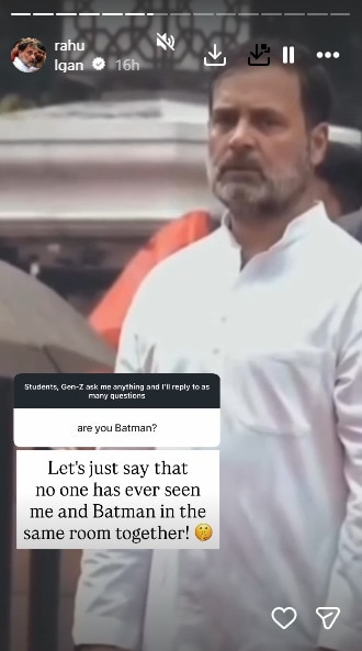 Rahul Gandhi connects with Gen Z on Instagram with an AMA session Rahul Gandhi connects with Gen Z on Instagram with an AMA session