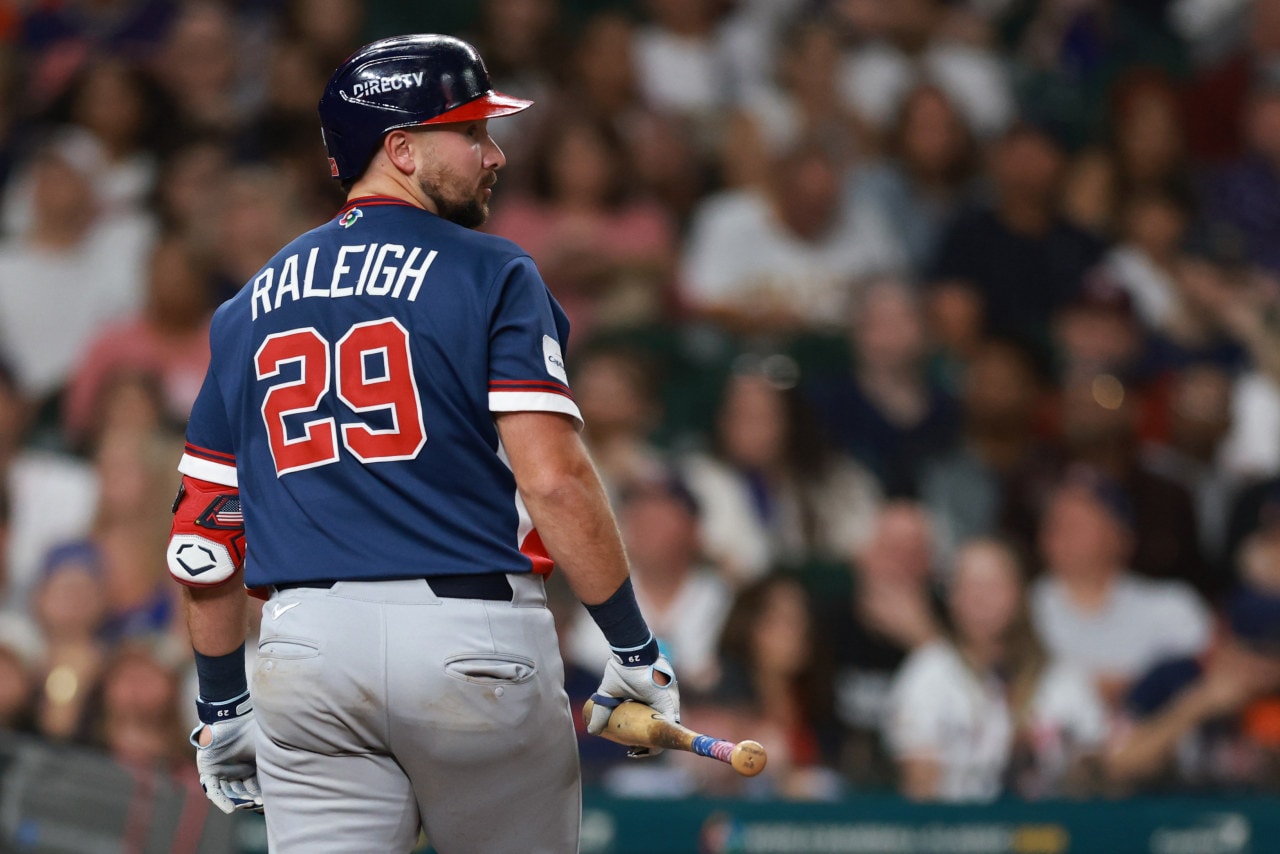 Raleigh went 0 for 9 for the U.S. in the World Baseball Classic. Raleigh went 0 for 9 for the U.S. in the World Baseball Classic.