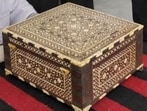 A jewellery box from the Darbhanga Raj treasure from 1900 and 1929 (HT Photo)