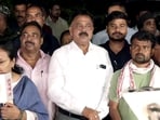 Student leader Ravindra Paswan speaks to the media after a meeting with the State Government delegation over alleged irregularities in competitive examinations, in Ranchi on Friday. (ANI Video Grab)