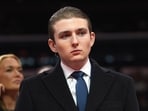 Barron Trump has reportedly built a $150 million fortune through crypto investments.(AP)