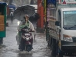 Delhi saw heavy rain overnight, with Najafgarh recording 57 mm.