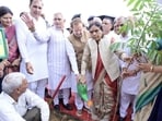 During the programme, Gupta also participated in a plantation drive under van mahotsav. (HT)