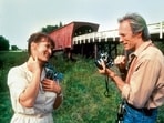 How many of us would smile at a stranger today, exchange numbers, allow for the idea that they may not be a threat? (Above) A still from The Bridges of Madison County (1992).