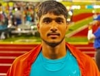 India’s Ashish Yadav, who won the men’s javelin silver at the U-20 World Athletics Championships in Eugene, Oregon. (AFI Photo)