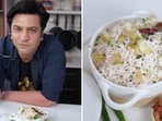 Kunal Kapur's raw mango pulao recipe takes only 15 minutes to prepare. 