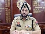 The officer on August 4 had addressed the media to announce the arrest of nine accused, including four minors, in connection with a terror module being operated by Pakistan’s ISI. (HT File)