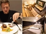 Travel vlogger Simon Wilson detailed his extravagant journey in Etihad's The Residence.