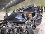 The accident occurred around 1.20 am inside a tunnel on the 13-km Connecting Link (earlier known as Missing Link) between kilometre markers 11 and 12 near Khandala in Maval tehsil. The accident occurred around 1.20 am inside a tunnel on the 13-km Connecting Link (earlier known as Missing Link) between kilometre markers 11 and 12 near Khandala in Maval tehsil.