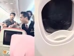 The incident occurred mid-flight between 9:30 pm and 11:05 pm.(Screengrab from Instagram)