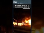 Huge Fire Engulfs Jakarta Revenue Agency Building, No Casualties Reported