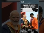 India’s PM Modi Awards IIT Delhi’s Prestigious Gold Medals At 57th Convocation