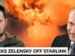 No more Starlink internet for Zelensky No more Starlink internet for Zelensky