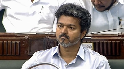 The MPs have accused the TVK-led government of attempting to divert attention from the Cauvery water sharing issue. (Tamil Nadu Assembly/ANI Video Gra) The MPs have accused the TVK-led government of attempting to divert attention from the Cauvery water sharing issue. (Tamil Nadu Assembly/ANI Video Gra)