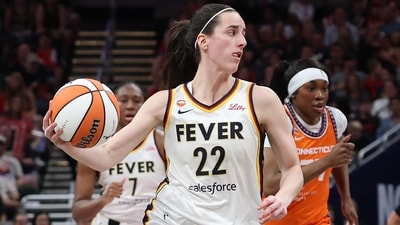 Caitlin Clark and Aliyah Boston are among the names on the injury report as the Fever prepare to face a short-handed Sky. Andy Lyons/Getty Images/AFP (Photo by ANDY LYONS / GETTY IMAGES NORTH AMERICA / Getty Images via AFP) Caitlin Clark and Aliyah Boston are among the names on the injury report as the Fever prepare to face a short-handed Sky. Andy Lyons/Getty Images/AFP (Photo by ANDY LYONS / GETTY IMAGES NORTH AMERICA / Getty Images via AFP)