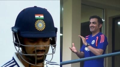 Gurnoor Brar unleashes six-hitting carnage, Gautam Gambhir’s reaction says it all Gurnoor Brar unleashes six-hitting carnage, Gautam Gambhir’s reaction says it all