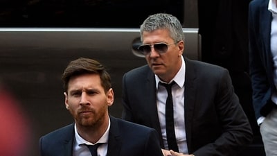 Jorge Messi passes away. (AFP) Jorge Messi passes away. (AFP)