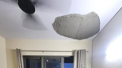 RWA president Ashok Dutta said residents will meet Deputy Commissioner (DC) Gurugram on Monday and demand a structural audit of the condominium. (HT) RWA president Ashok Dutta said residents will meet Deputy Commissioner (DC) Gurugram on Monday and demand a structural audit of the condominium. (HT)