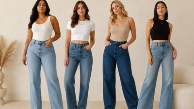 Stylist reveals the best denim cuts for your body shape. (AI generated image) Stylist reveals the best denim cuts for your body shape. (AI generated image)
