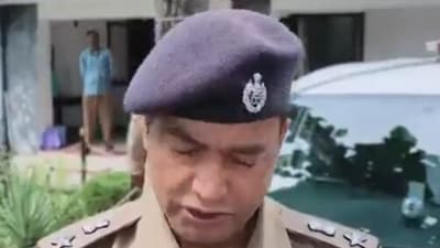 Anil Kumar Singh Sisodia, the Superintendent of Police in Uttar Pradesh's Rampur, announced a verification drive covering people allegedly involved in cow slaughter cases over the past 10 years (X/ Arshad) Anil Kumar Singh Sisodia, the Superintendent of Police in Uttar Pradesh's Rampur, announced a verification drive covering people allegedly involved in cow slaughter cases over the past 10 years (X/ Arshad)