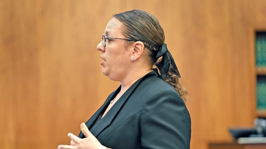Prosecutor Shanan Buckingham has worn a hair bow in court, a nod to victim Cora Clancy's love of bows.