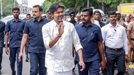 Tamil Nadu Chief Minister C Joseph Vijay.