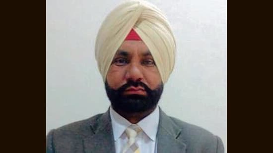 Ratanheri sarpanch Amarjit Singh who died in the mishap. (HT)