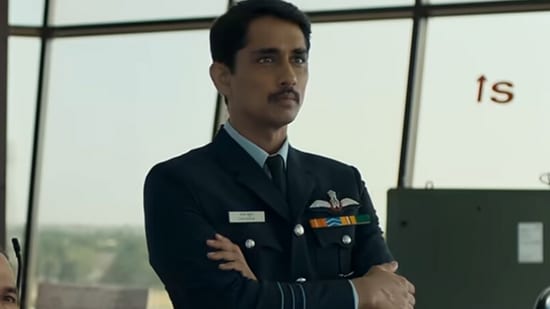 Siddharth in a still from Operation Safed Sagar.
