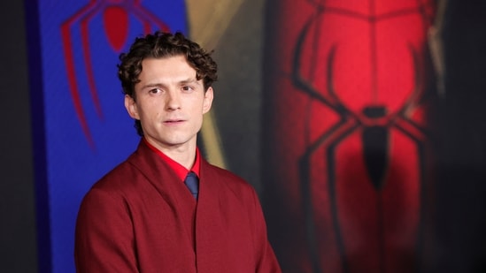 Tom Holland attends the world premiere of Spider-Man: Brand New Day in Los Angeles, California, U.S., July 27
