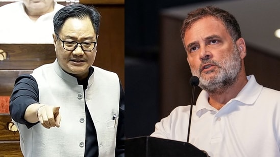 Kiren Rijiju reshared Rahul Gandhi's video and remarked that it seems the Congress MP had finally had a change of heart.