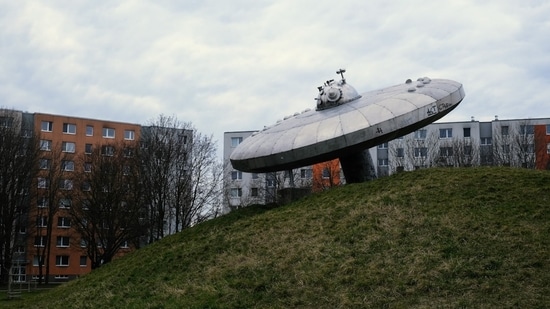 Representational image of a UFO investigation following a mysterious 1963 incident in Brazil. 