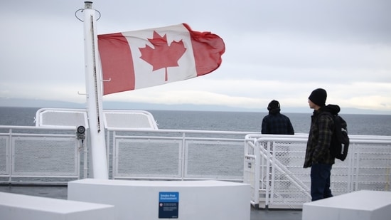 Representational image showing Canadian national flag.