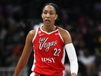 Why are A'ja Wilson, Chelsea Gray, and Jackie Young not playing today? (Photo by Paras Griffin / GETTY IMAGES NORTH AMERICA / Getty Images via AFP)
