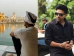 Guru Randhawa visits Golden Temple.
