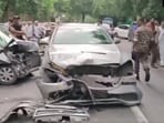 passersby allege that the driver was inebriated(ANI screen grab)