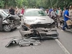 Officers at the scene confirmed that beer and empty liquor bottles were recovered from the Mercedes (HT)
