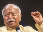 RSS sarsanghchalak Mohan Bhagwat. (HT Photo)
