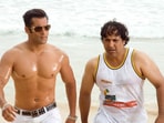 Salman Khan and Govinda in a still from Partner. 