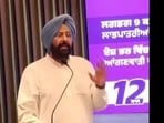 State party president Kewal Singh Dhillon and state organisation secretary Manthri Srinivasulu meet BJP national chief Nitin Nabin in Delhi amid renewed SAD-BJP alliance buzz (HT FILE)