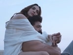 Kiara Advani and Yash in a still from Tabaahi song from Toxic.