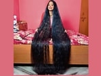 Renu Dhariyal has been growing her hair since a decade. (Photo: instagram/ guinnessworldrecords)