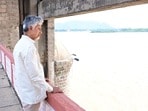 ప్రకాశం బ్యారేజీ వద్ద సీఎం చంద్రబాబు