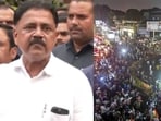 Jharkhand education minister Sudivya Kumar, after a meeting with the aspirants' delegation, said the government would address irregularities(X:@ANI/ PTI)