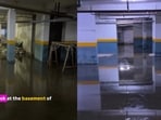 A Noida woman raised concerns over high rent and maintenance after her society basement was waterlogged.(Instagram/decorbyaanchal)