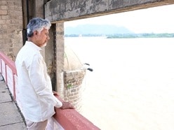 ప్రకాశం బ్యారేజీ వద్ద సీఎం చంద్రబాబు