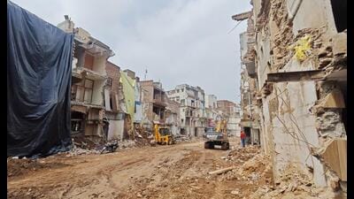 A total of 181 buildings were purchased and registered for the project before being demolished after compensation was paid to the owners (Sourced) A total of 181 buildings were purchased and registered for the project before being demolished after compensation was paid to the owners (Sourced)